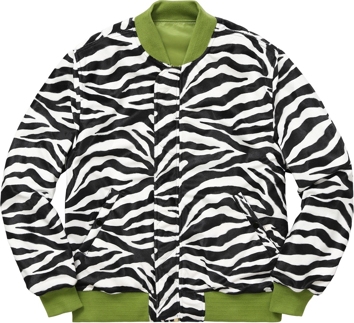 Contrast Stitch Reversible MA-1 Jacket view 9